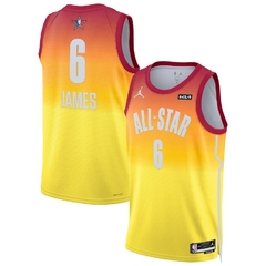 Camisas All Star 2023 - Curry 30, Antetokounmpo 34, Doncic 77, James 6 - loja online