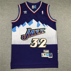 Camisa Utah Jazz Retrô - Stockton 12, Malone 32, Mitchell 45 na internet