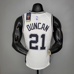 Camisa San Antonio Spurs Silk 2021 - Duncan 21, Parker 9, Ginobili 20 - comprar online