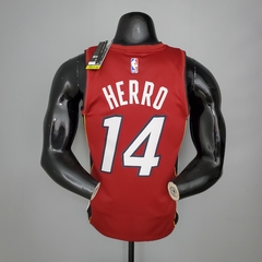 Camisa Miami Heat Silk - Wade 3, Butler 22, Herro 14 - comprar online