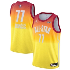 Camisas All Star 2023 - Curry 30, Antetokounmpo 34, Doncic 77, James 6 na internet