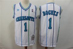 Camisa Charlotte Hornets Retrô - Bogues 1, Johnson 2, Mourning 33 - comprar online
