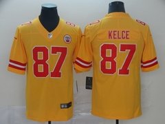 Camisas Kansas City Chiefs - Mahomes 15, Kelce 87 na internet