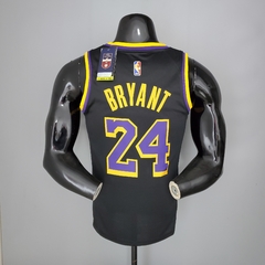 Camisa Los Angeles Lakers Earned Edition Silk - James 23, Davis 3, Bryant 24 - comprar online