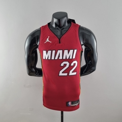 75 ANOS - Camisa Miami Heat Silk - Butler 22, Herro 14 - loja online