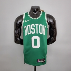 75 ANOS - Camisa Boston Celtics Silk - Tatum 0, Brown 7 - loja online