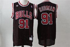 Camisa Chicago Bulls Retrô - Pippen 33, Rodman 91, Jordan 23