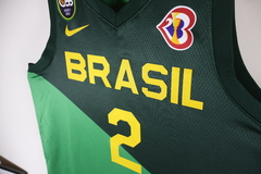 Camisa Brasil FIBA - Yago 2, Caboclo 50, Gui Santos 11 na internet