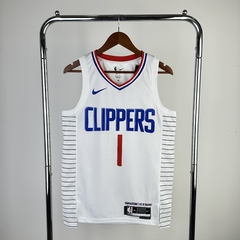 Imagem do Camisa Los Angeles Clippers 2021 Silk - Leonard 2, George 13, Harden 1