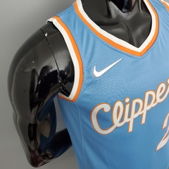 75 ANOS - Camisa Los Angeles Clippers 2021 Silk - Leonard 2, George 13 na internet