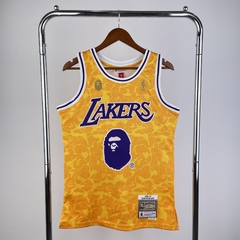 Imagem do Camisas Bape 93 Authentic - Lakers, Celtics, Warriors, Bulls, Cleveland, Nets
