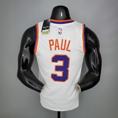 Camisa Phoenix Suns 2021 Silk - Booker 1, Paul 3, Durant 35 - Wide Importados
