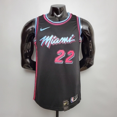 Camisa Miami Heat Silk - Wade 3, Butler 22, Herro 14 na internet