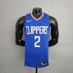 75 ANOS - Camisa Los Angeles Clippers 2021 Silk - Leonard 2, George 13