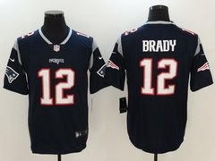 Camisas New England Patriots - Brady 12, Edelman 11, Gronkowski 87, Michel 26