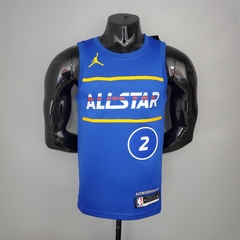 Camisas All Star 2021 - Irving 11, Leonard 2, Harden 13 na internet
