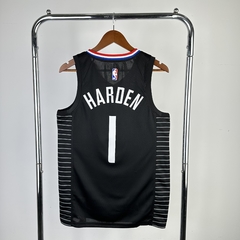 Camisa Los Angeles Clippers Silk - Leonard 2, George 13, Harden 1 - loja online