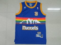 Camisa Denver Nuggets Retrô - Iverson 3, Mutombo 55