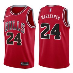 Camisa Chicago Bulls - Lavine 8, Markkanen 24, Jordan 23