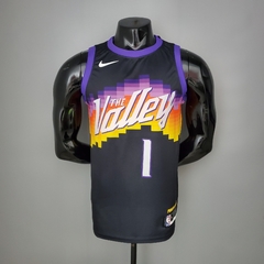 Camisa Phoenix Suns 2021 Silk - Booker 1, Paul 3 na internet