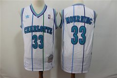 Camisa Charlotte Hornets Retrô - Bogues 1, Johnson 2, Mourning 33 na internet