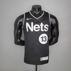 Camisa Brooklyn Nets Silk - Irving 11, Durant 7, Harden 13 na internet