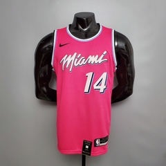 Imagem do Camisa Miami Heat Silk - Wade 3, Butler 22, Herro 14