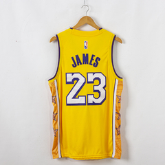 Camisa Los Angeles Lakers City Edition James 23, Davis 3, Bryant 24 - Wide Importados