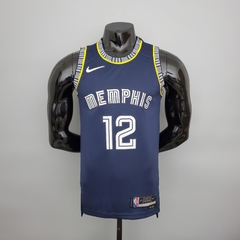 75 ANOS - Camisa Memphis Grizzlies Silk - Morant 12