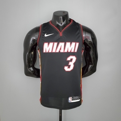 Camisa Miami Heat Silk - Wade 3, Butler 22, Herro 14 - loja online