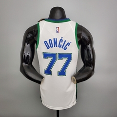 75 ANOS - Camisa Dallas Mavericks Silk - Doncic 77 na internet