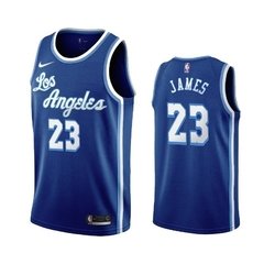 Camisas Los Angeles Lakers Classics Crenshaw - James 23, Davis 3, Bryant 8 - Wide Importados