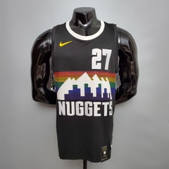 Camisa Denver Nuggets Silk - Jokic 15, Murray 27 na internet