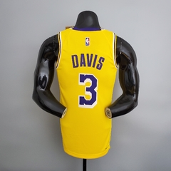 Imagem do 75 ANOS - Camisa Los Angeles Lakers Silk - James 6, Davis 3, Bryant 24