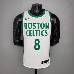 Camisa Boston Celtics Silk - Walker 8, Tatum 0