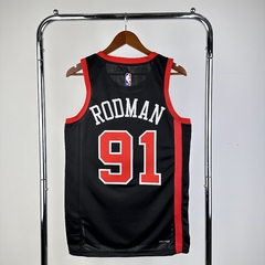 Camisa Chicago Bulls - Lavine 8, Jordan 23, Rodman 91 na internet