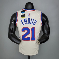 Camisa Philadelphia 76ers Silk 2021 - Embiid 21, Simmons 25 - comprar online