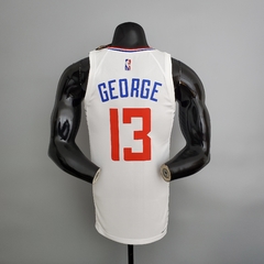 75 ANOS - Camisa Los Angeles Clippers 2021 Silk - Leonard 2, George 13 na internet