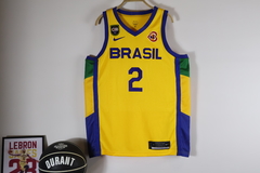 Camisa Brasil FIBA - Yago 2, Caboclo 50, Gui Santos 11
