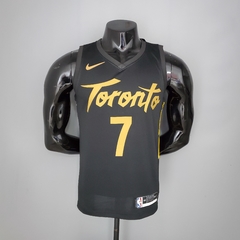 Camisa Toronto Raptors Silk 2021 - Siakam 43, Lowry 7 - Wide Importados
