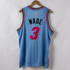 Camisa Miami Heat City Edition - Wade 3, Butler 22, Herro 14 na internet