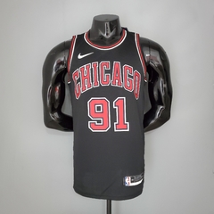 Camisa Chicago Bulls Silk - Jordan 23, Rodman 91 na internet