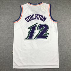 Camisa Utah Jazz Retrô - Stockton 12, Malone 32 - Wide Importados