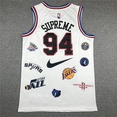 Camisas NBA Supreme 94 - Preto/Branco