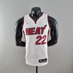 75 ANOS - Camisa Miami Heat Silk - Butler 22, Herro 14