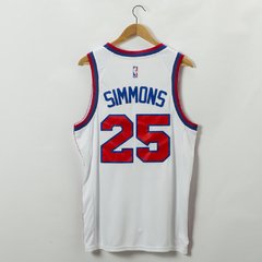 Camisa Philadelphia 76ers - Embiid 21, Simmons 25 na internet