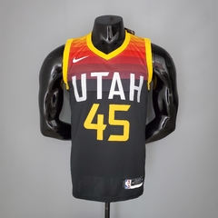 Camisa Utah Jazz 2021 Silk - Mitchell 45