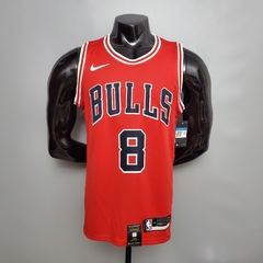 Camisa Chicago Bulls Silk - Lavine 8, Jordan 23, Rodman 91