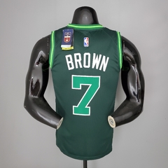 Camisa Boston Celtics Silk - Tatum 0, Brown 7 na internet