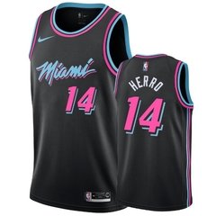 Camisa Miami Heat City Edition - Wade 3, Butler 22, Herro 14